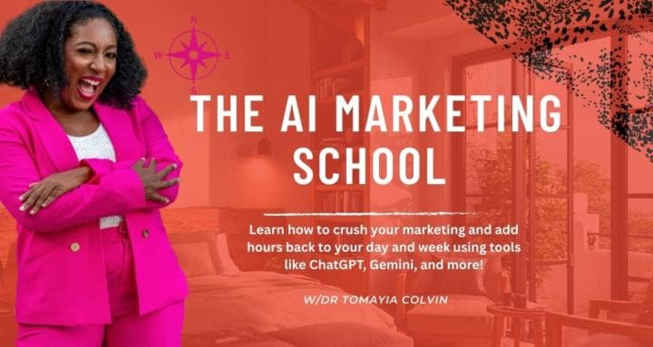 The AI Marketing School cover
