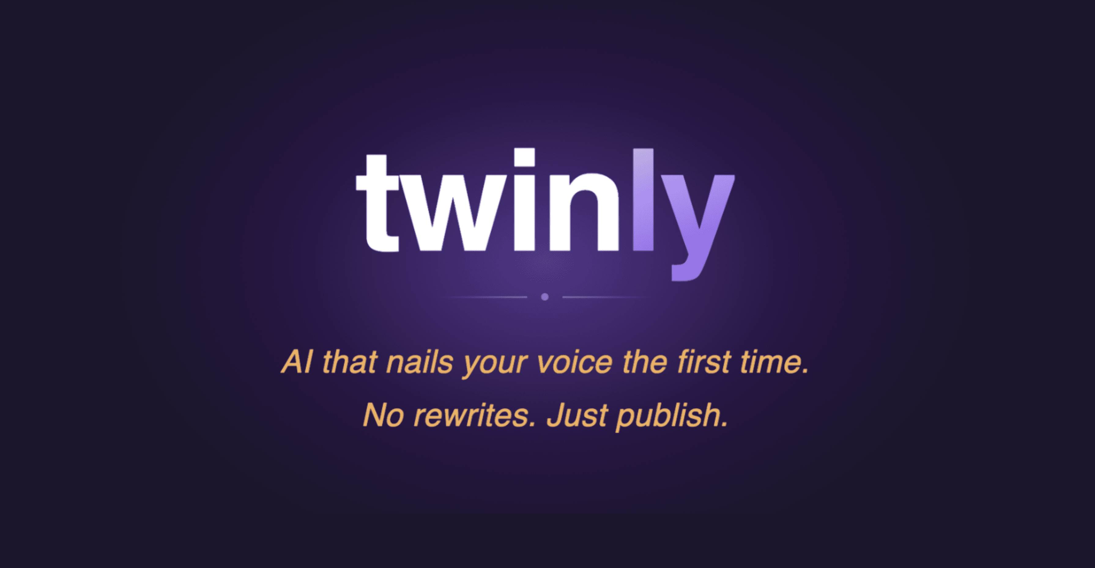 Twinly cover