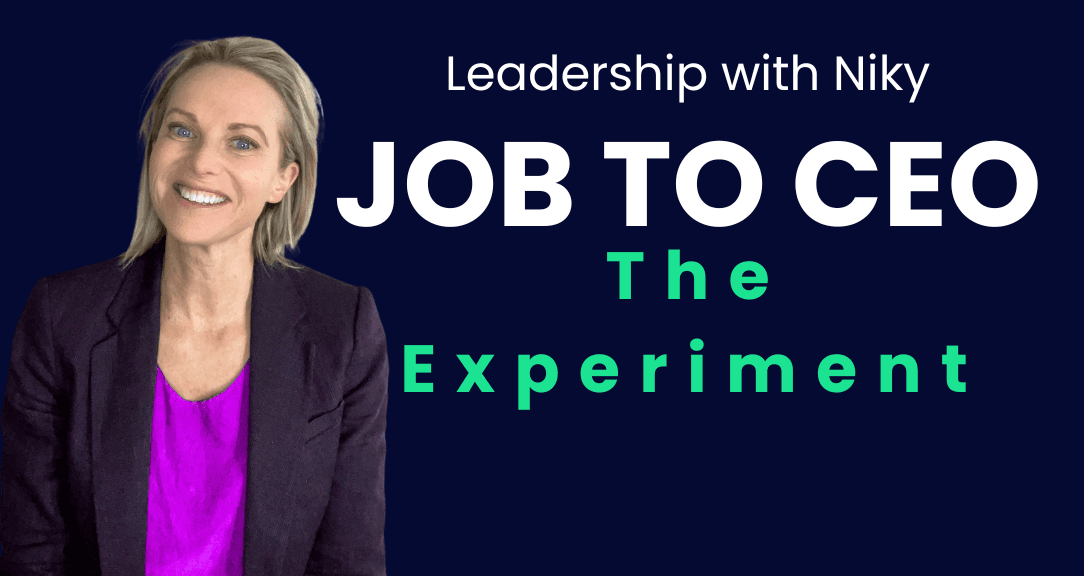 From Job to CEO: The Experiment cover