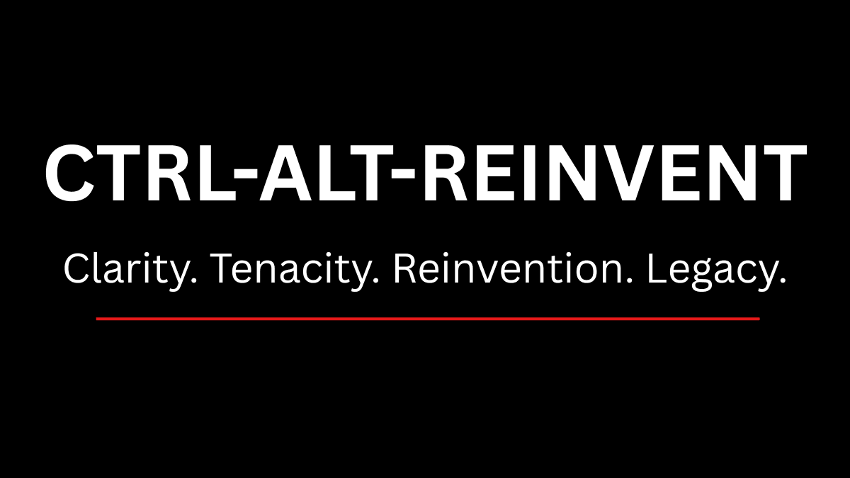 CTRL-ALT-REINVENT cover