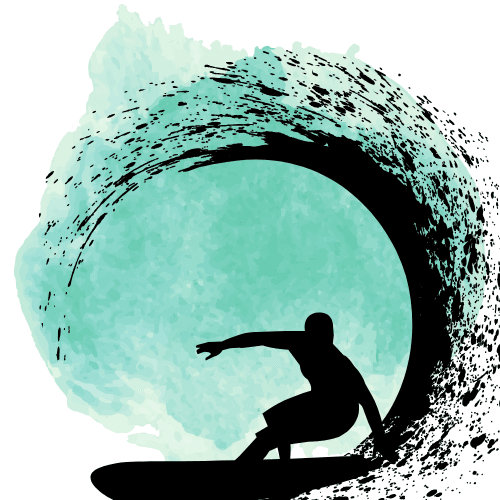The LIFEsurfers logo